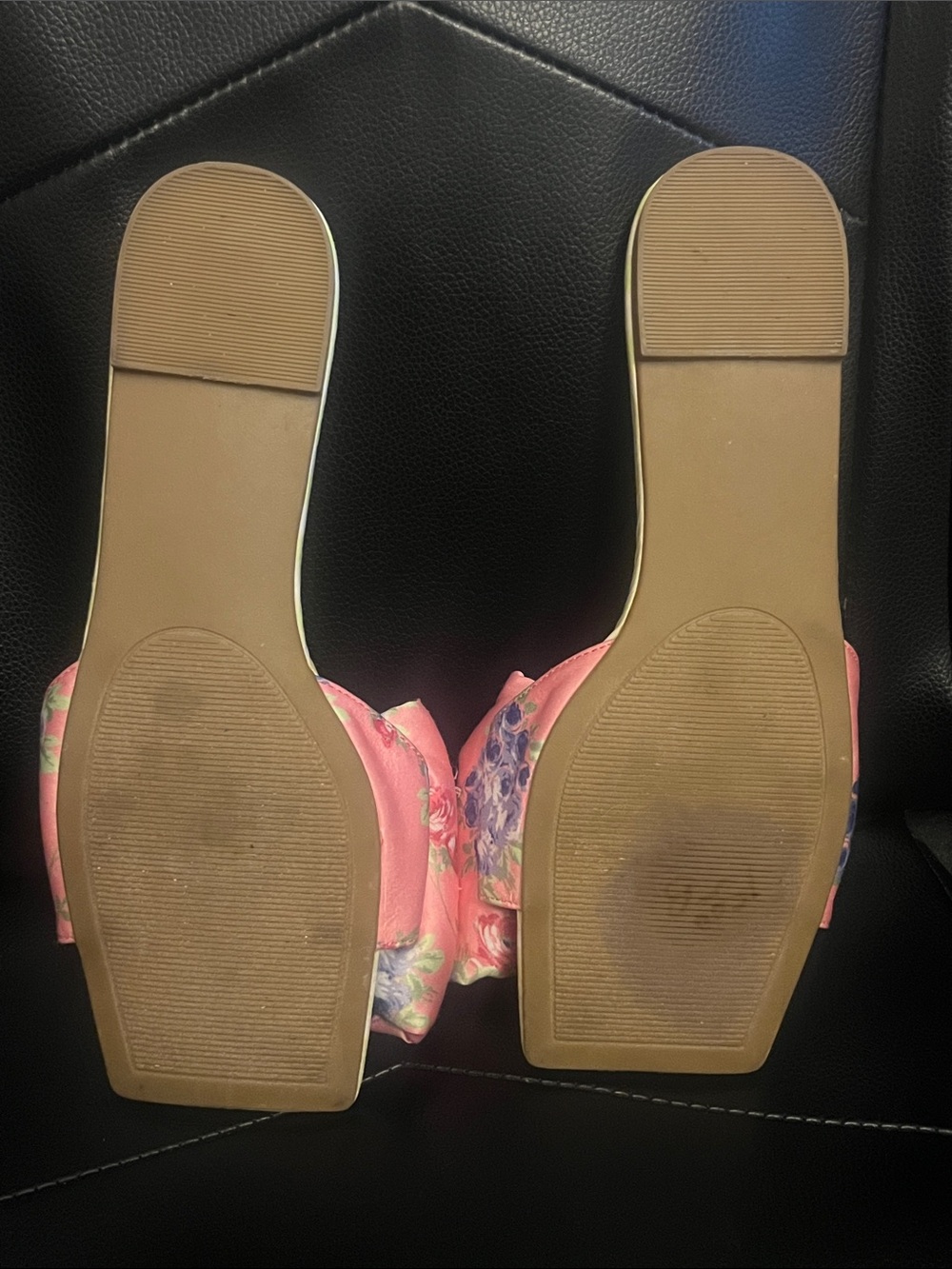 Betsey Johnson Daisy Square Toe Sandals - Picture 7 of 7